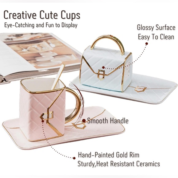 NEW! Unique purse tea set 🫖👛 - Picture 6 of 7